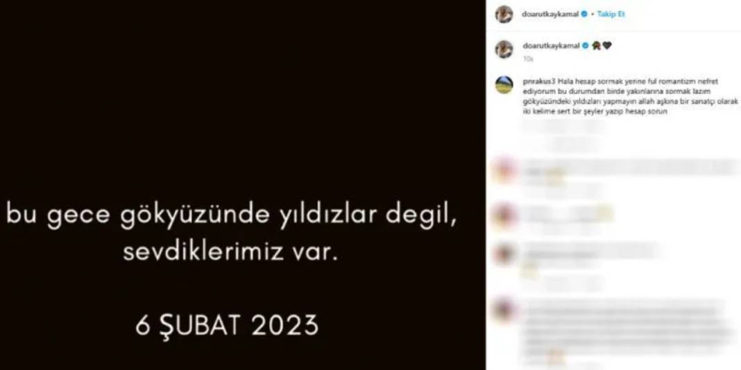 6 Şubat’ın izleri silinmedi: Ünlülerden deprem felaketi paylaşımları... 4